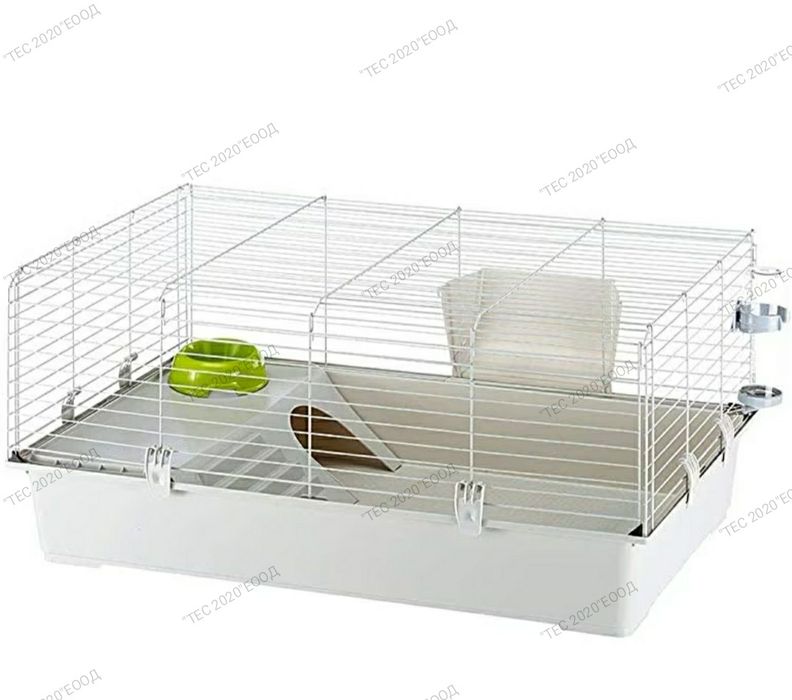 ПРОМО! Ferplast Rabbit100,голяма клетка 95×57×45-125лв.зайче, м.свинче