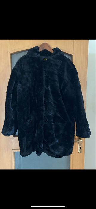 Меко палто в голям размер