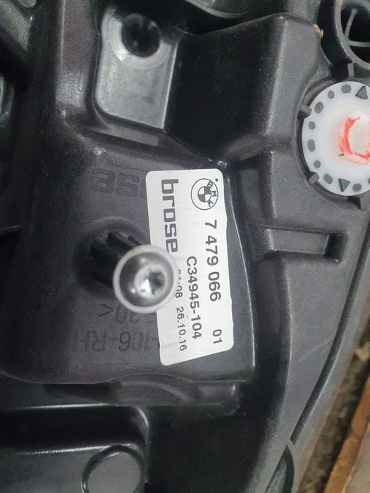 Macara geam dreapta spate 7479066 BMW Seria 7 G11/G12  [din 2015 pana