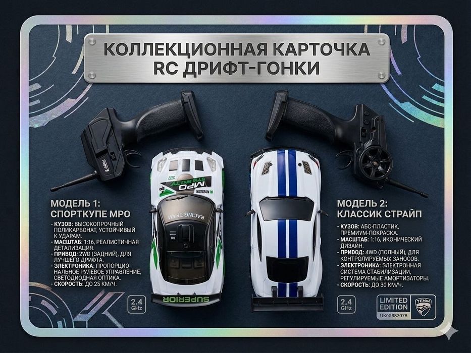 Дрифт машинки 2 штуки