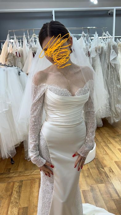 Rochie de mireasǎ din 2 in 1