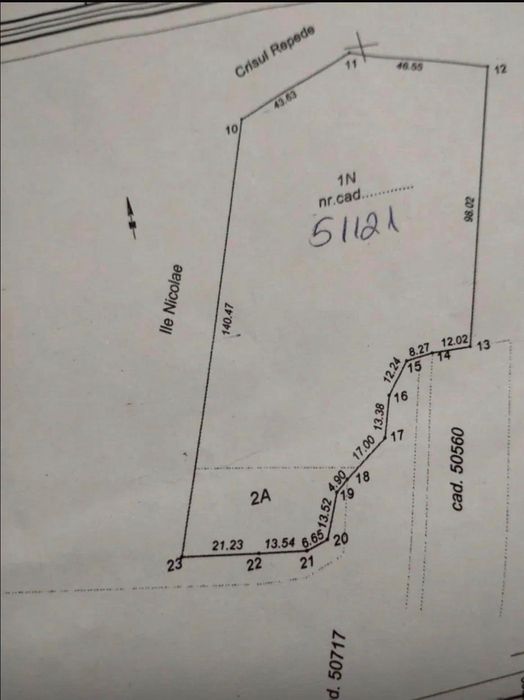 VÄND TEREN DEOSEBIT,are suprafata de 1 ha si este situat in Grosi,comuna Aușeu,județul Bihor.,