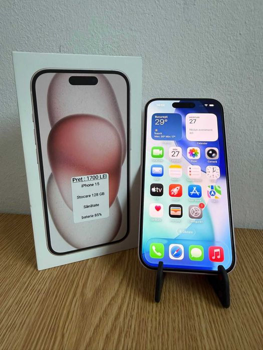 iPhone 15 - 128 GB 85% - MMC Mobile Amanet