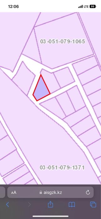 С Талдыбулак 6 соток