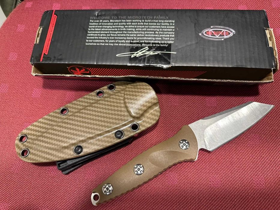 Нож фиксирано острие Microtech