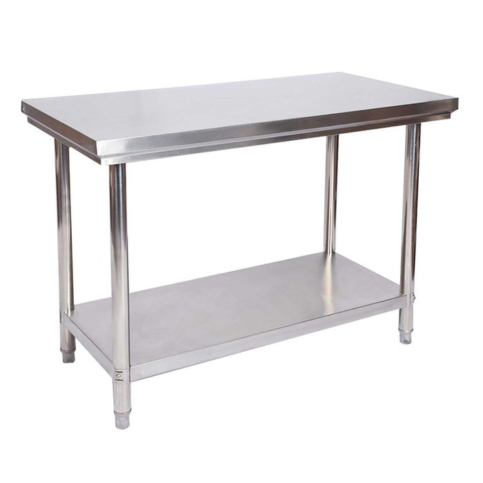 Masa Inox Profesionala HoReCa | Blat Ranforsat | 120 140 160 180 200 cm