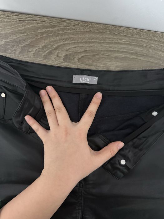 Lichi брюки кожаные