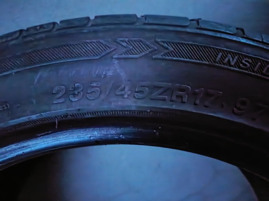 Шины лето б/у р17