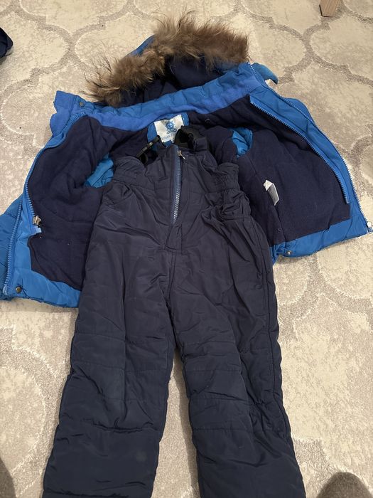 Ер балаға арналған қыстық куртка