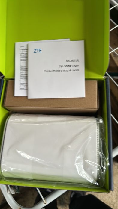 !!Ново!! Рутери и външни тела Zte 5G