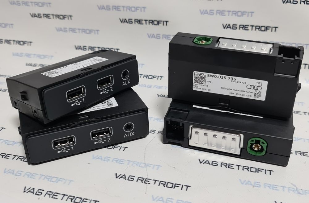 USB Audi A4 B9 A5 F5 8W0035736 / 8W0 035 736 Carplay Android Audi