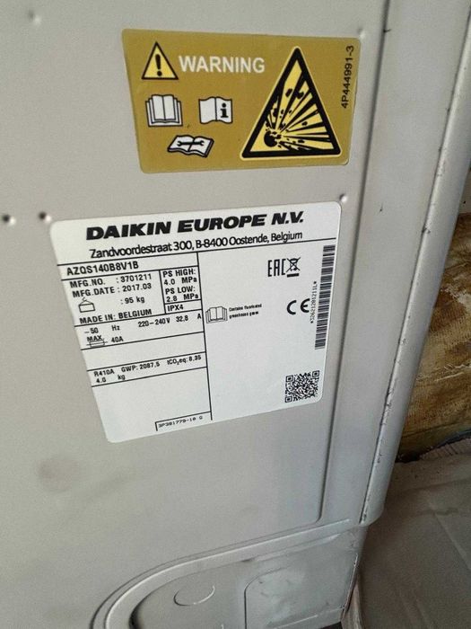 Vand clima profesionala DAIKIN 48.000 BTU