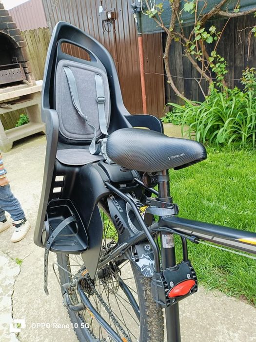 Scaun de bicicleta pentru copii , bebeluși, fixare pe cadru