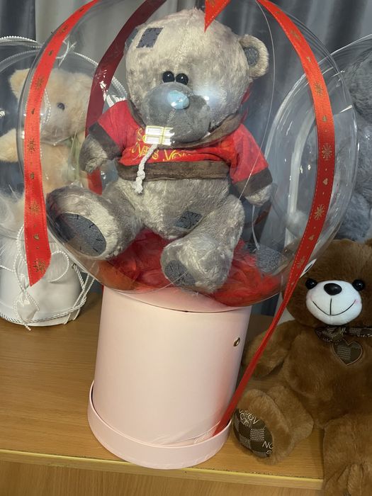 Мишка в шарике подарки
