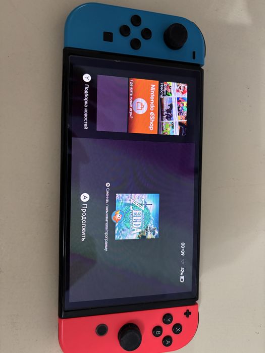 Nintendo switch oled прошитый