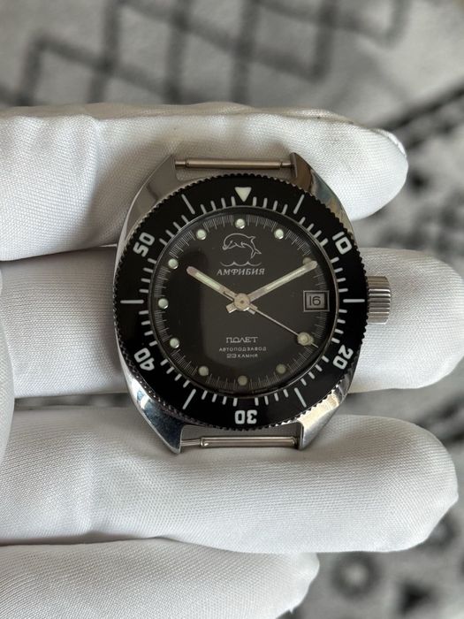 Ceas Ceasuri Poljot Amphibia Diver Amfibia Sovietico URSS Rusesti