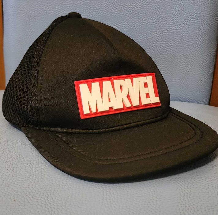 Бейсболка - кепка сетчатая Marvel, детская , черного цвета