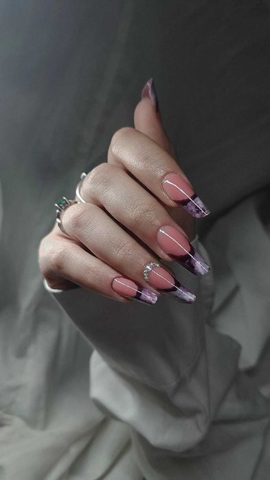 Unghii cu gel, ojă semi