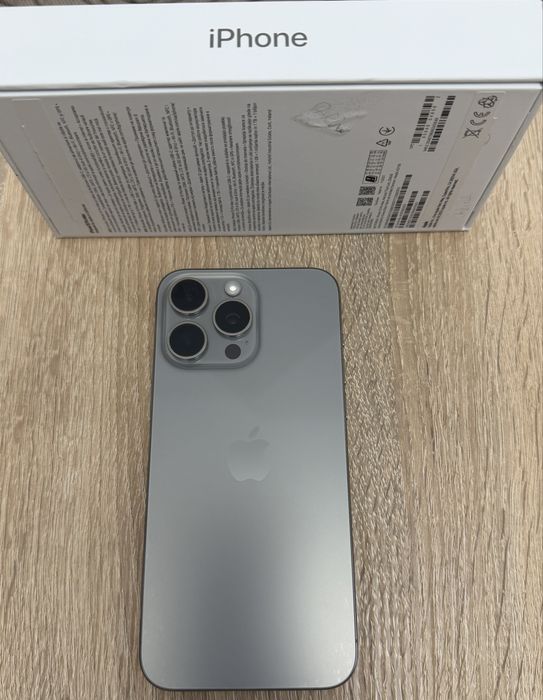 iPhone 15 Pro Max Natural Titanium 256 GB