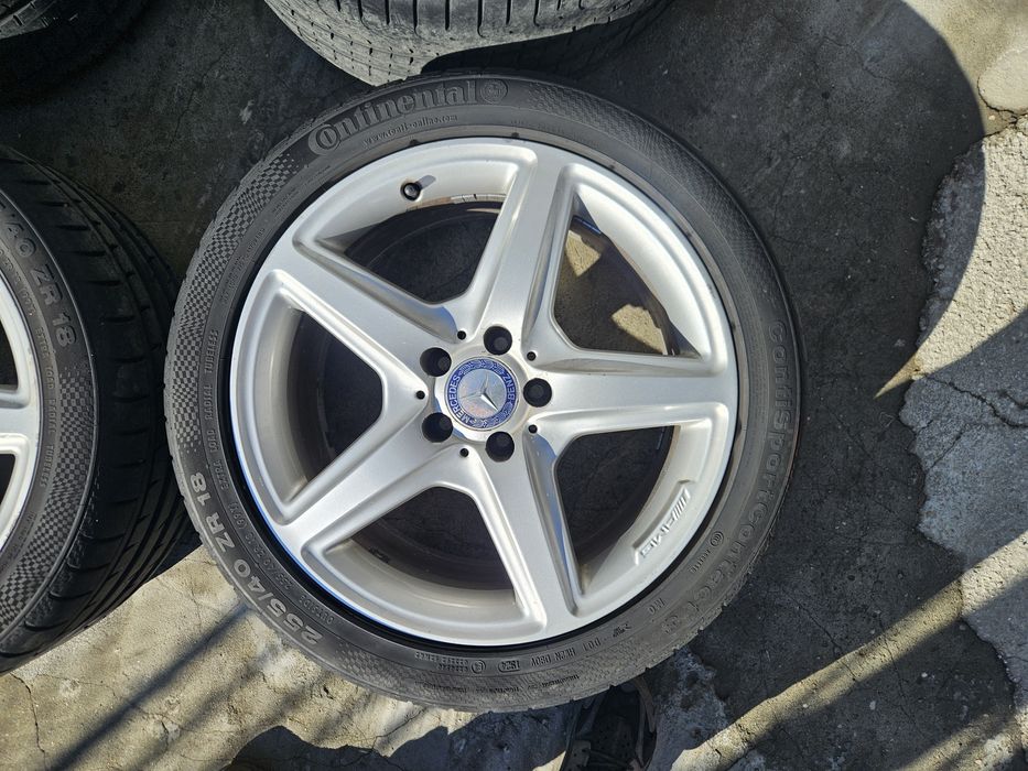 Джанти с гуми за Mercedes 5 x 112 спорт пакет 18 цола