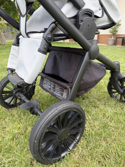 Krausman – Carucior 3 in 1 Rider Soft Light Grey