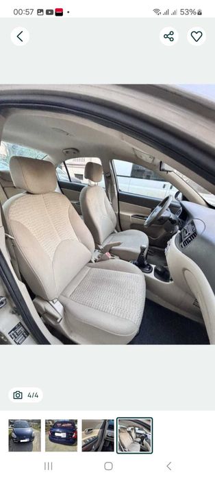 Hyundai Accent diesel albastru