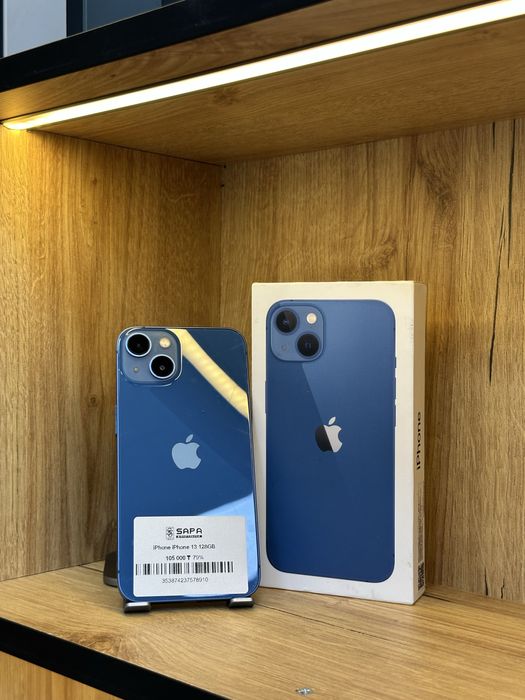 айфон 13 синий 79%