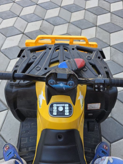 ATV electric copii XT-Speed 24V + lamă zăpadă – 900 lei