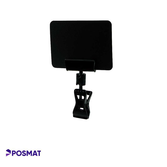 Ценникодержатель на прищепке с широким зажимом. Ценник. Прищепка