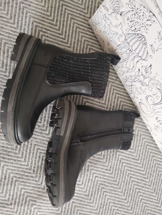 Clarks ботуши естествена кожа номер 24