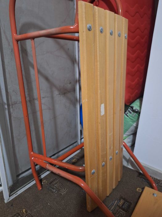 Vand sanie lemn copii