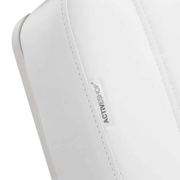 Стол за педикюр Azzurro Lux (3 мотора) 190 х 62/75 х 60/90 см - бял