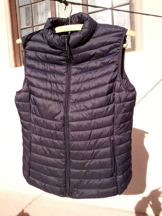 Vestă lejera matlasată bleumarin – Mărimea L/XL