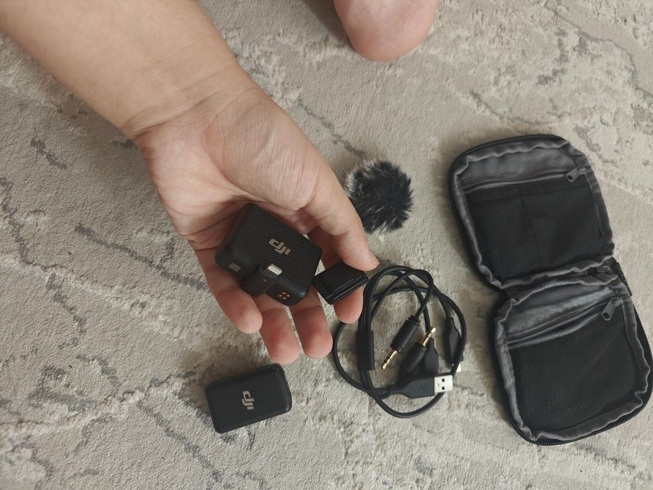 Беспроводной микрофон DJI Mic (1 TX + 1 RX) — комплект