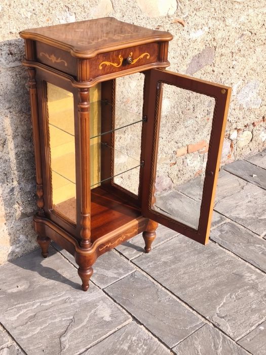 Vitrina liberty lemn intarsi