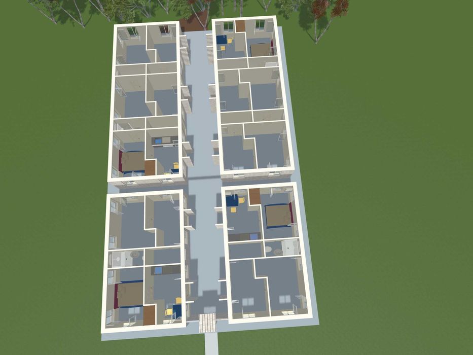 Продается 10 коттеджей - Янгиюль, 300 квм, 4.8 сотки.