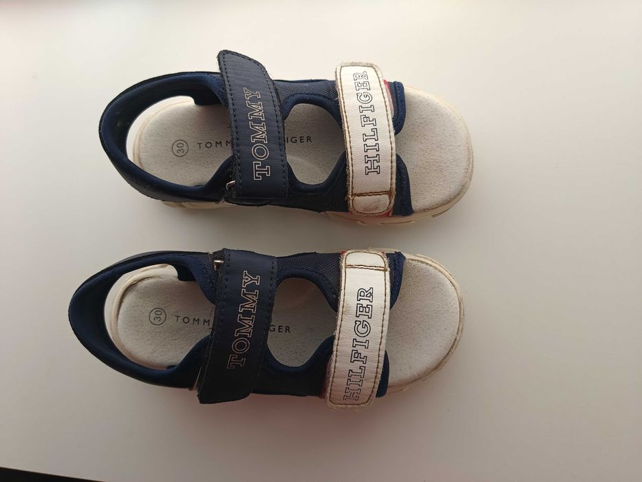 Детски Сандали TOMMY HILFIGER,подходящи за туризъм. Естествена кожа, номер 30