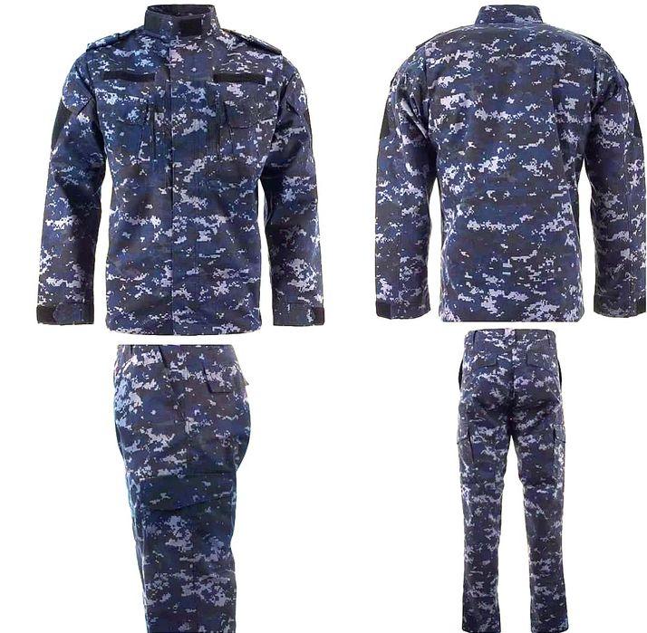 Комплект формы синяя цифра (город)