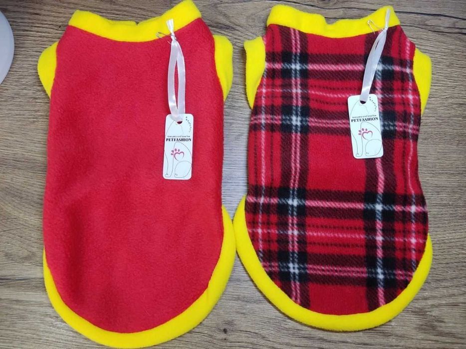 Флисовые кофточки для кошек и собак