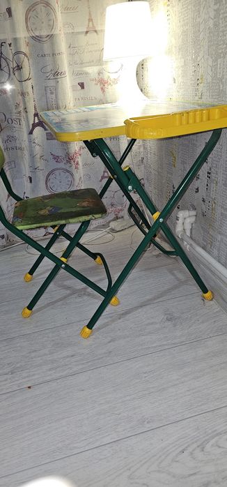 Детский стол и стульчик