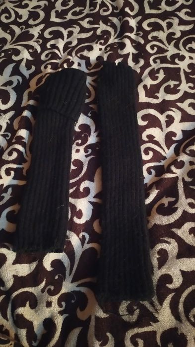 Гетры черные для ног