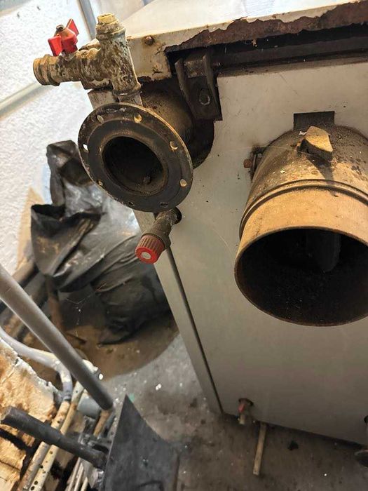 Котел за парно на дърва и въглища