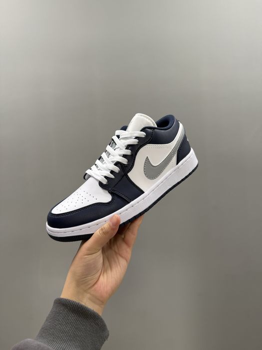 Кроссовки Nike Air Jordan 1 low dark blue