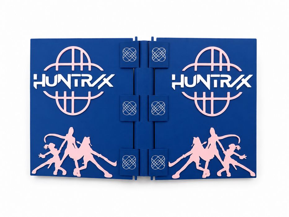 Agendă HUNTR/X – model K-Pop Demon Hunters