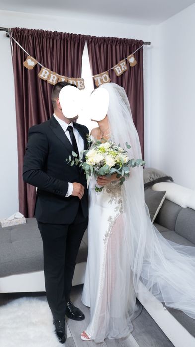 Rochie mireasa superba- cusuta cu Cristale Swarowski