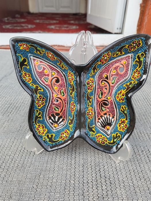 Риштан керамика дастурхон учун салатлар солишга ажойип идишлар