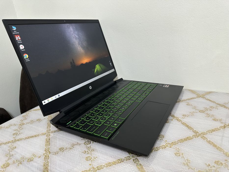 Игровой ноутбук AMD Ryzen 5-4600H/16Gb/SSD 512Gb/GTX 1650Ti 4Gb GDDR5