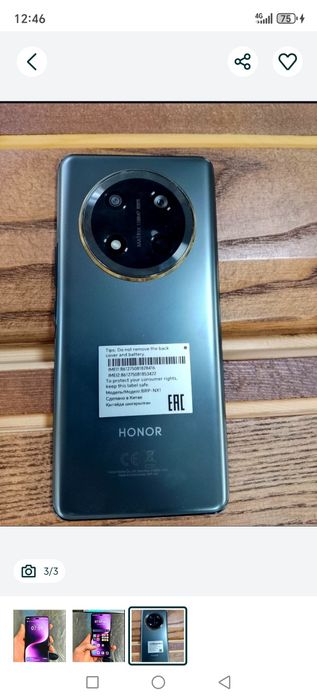 Honor x9c 8/256 holati yangi ideal telefon olgan odam mazza qiladi