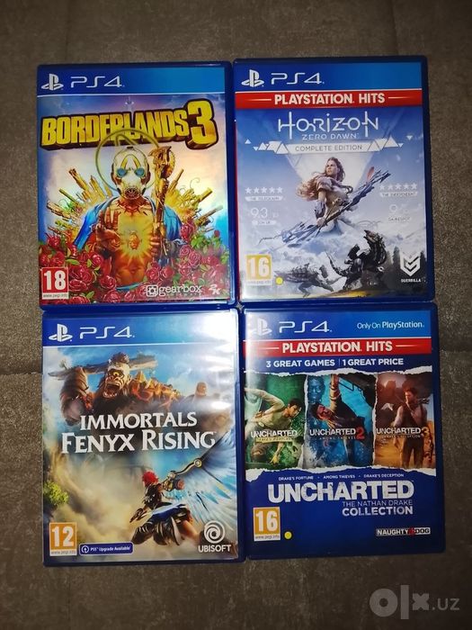 Диски для PS4 и PS5