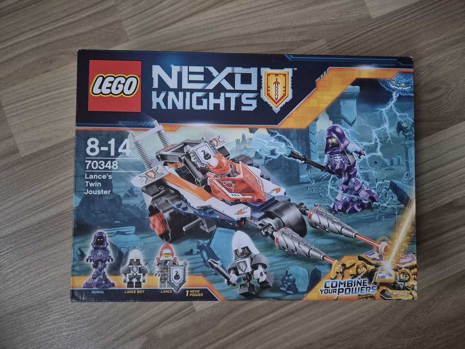 Lego Nexo Knights Twin Jouster SET COMPLET